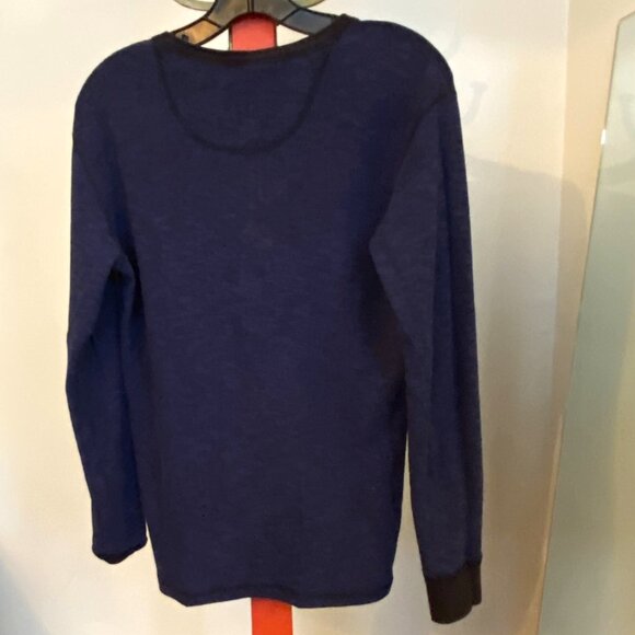 Route66 Blue Long-Sleeve Shirt - Picture 3 of 6